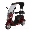 Canopy Cab Electric Scooter Sunscreen Electric Tricycle with Canopy Factory